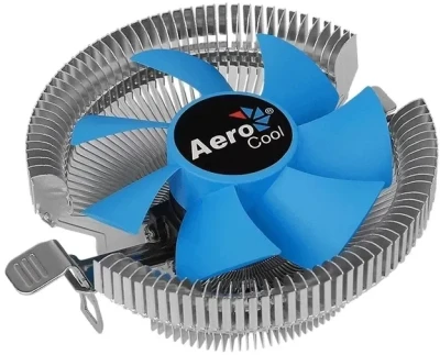 Устройство охлаждения (кулер) Aerocool (VERKHO A-3P) 100W черный/синий