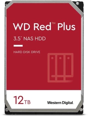 Жесткий диск (HDD) WD Red Plus 12 ТБ (WD120EFBX)