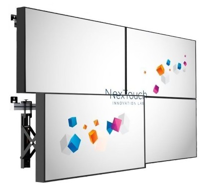 Панель NexTouch 55&quot; NextPanel55W18 черный IPS LED 8ms 16:9 HDMI матовая 1200:1 500cd 178гр/178гр 1920x1080 DP USB 25кг (RUS)