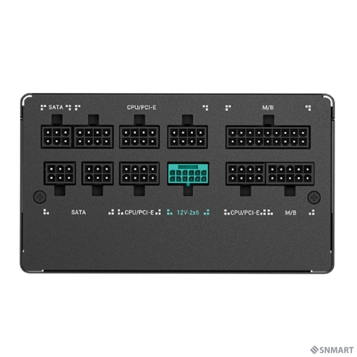 Блок питания Deepcool GAMERSTORM PN750M (ATX 3.1, 750W, Full Cable Management, PWM 120mm fan, Active PFC, 80+ GOLD, Gen5 PCIe) RET