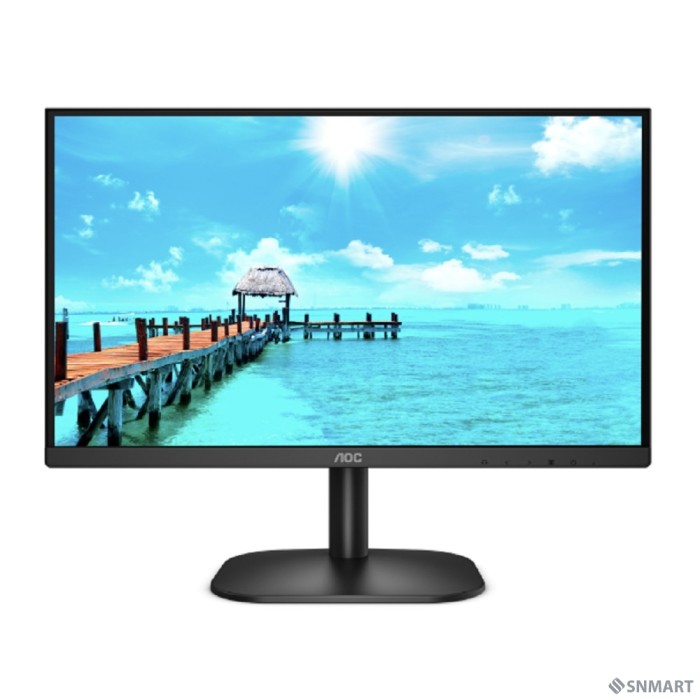 LCD AOC 21.5" 22B2H черный [VA 1920x1080 75Hz 6.5ms 178/178 200cd 200M:1 HDMI1.4]
