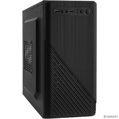 Exegate EX277799RUS Корпус Minitower BAA-103 Black, mATX, &lt;AAA450, 80mm&gt;, 2*USB, Audio