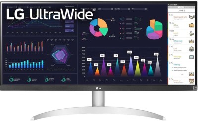 Монитор LG 29&quot; UltraWide 29WQ600-W IPS UWHD 100Гц серебристый (29WQ600-W.ARUZ)