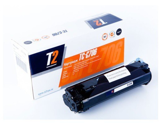 Картридж лазерный T2 725 TC-C725 725 черный (1600стр.) для Canon i-Sensys