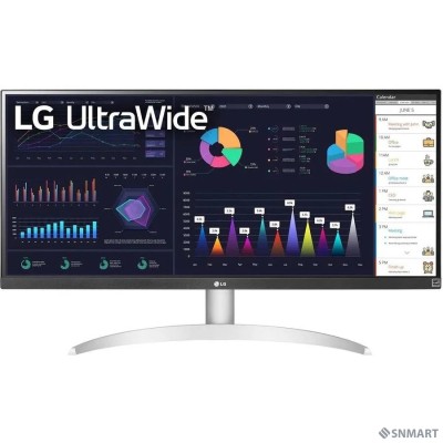 LCD LG 29&quot; 29WQ600-W UltraWide серебристый [IPS 2560x1080 100Hz 1ms 21:9 250cd 178/178 HDMI DisplayPort USB M/M] [29wq600-w.aruz]