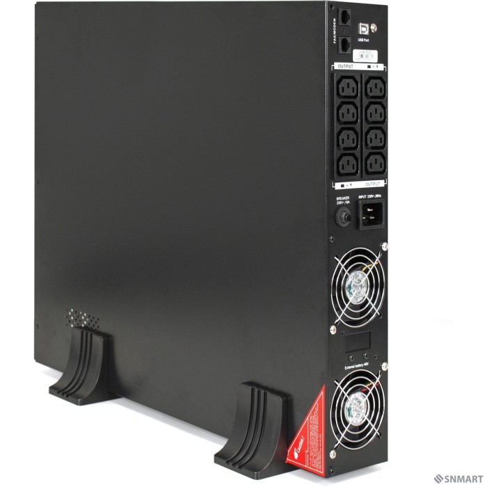 Exegate EP285645RUS ИБП Pure Sine Wave ExeGate SinePower UHB-3000.LCD.AVR.C13.RJ.USB.2U <3000VA/2400W, LCD, AVR, 8*IEC-C13, RJ45/11, USB, Rackmount 2U/Tower, Black>