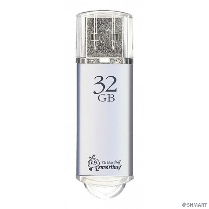 Smartbuy USB Drive 32Gb V-Cut series Silver SB32GBVC-S