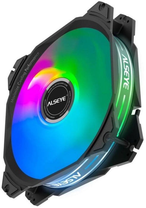 Вентилятор для корпуса Alseye RGB 120мм черный (M120-PB)