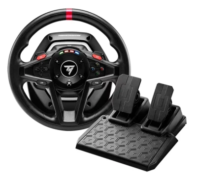 Руль ThrustMaster T128 13кноп. (с педалями) черный