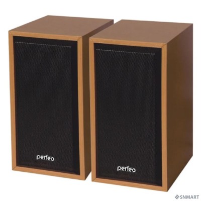Perfeo колонки &quot;Cabinet&quot; 2.0, мощность 2х3 Вт (RMS), бук дерево, USB (PF-84-WD)