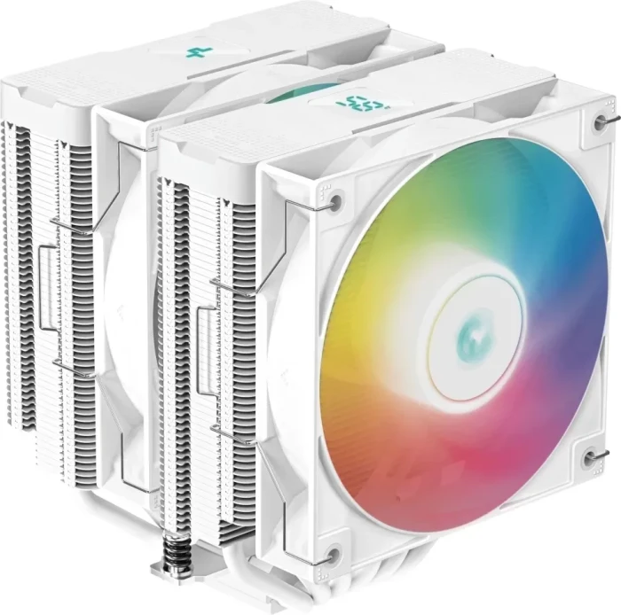 Устройство охлаждения (кулер) Deepcool (AG620 DIGITAL WH ARGB) 260W белый