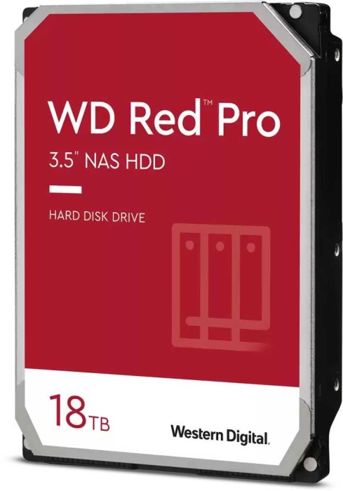 Жесткий диск (HDD) WD Red Pro 18 ТБ (WD181KFGX)
