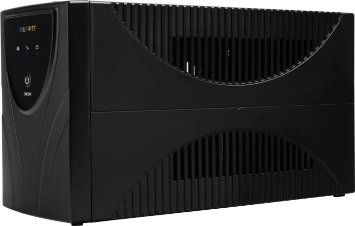Источник бесперебойного питания Smartwatt Uni pro 700Вт 1000ВА черный