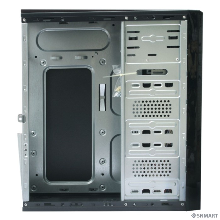 PowerCool S1007BK U3 450W [Тип: Midi-Tower, цвет: черный, форм-фактор: ATX, mATX, блок питания: 450 Вт, вентилятор: 120 мм, размеры: 175 x 407 x 362 мм, дополнительно: USB3.0 x2, наушники, микрофон]