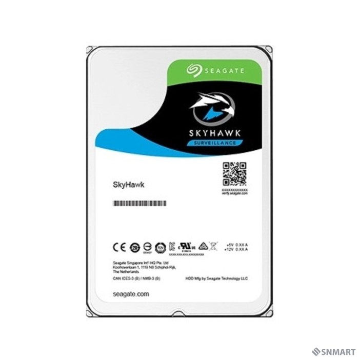 6TB Seagate SkyHawk (ST6000VX001) [SATA 6 Гбит/с, 5400 rpm, 256 mb buffer, для видеонаблюдения]