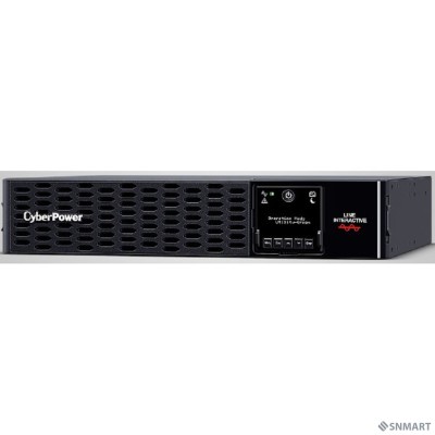 CyberPower PR1500ERTXL2U ИБП [Line-Interactive, 1500VA/1500W USB/RS-232/EPO/Dry/SNMPslot (10 х IEC С13) (12V / 9AH х 4) NEW]