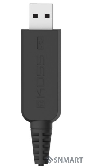 KOSS CS-95 USB [Частотный диапазон 30 Гц - 16 кГц, чувствительность 91 дБ, сопротивление 32 Ом, USB штекер]