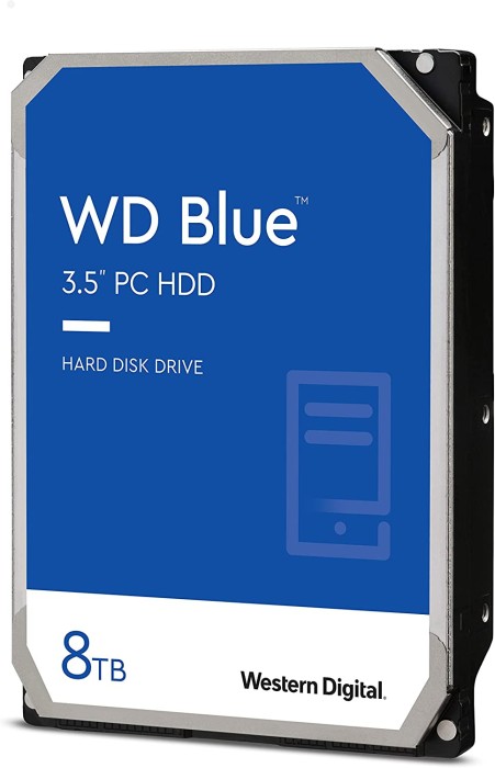 Жесткий диск WD SATA-III 8Tb WD80EAZZ Blue (5640rpm) 128Mb 3.5"