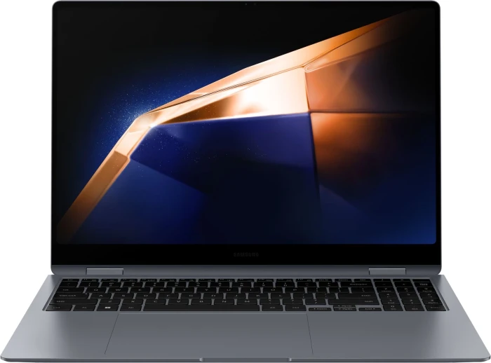 Ноутбук Samsung Galaxy Book 4 Pro 360 NP960 Core Ultra 7 155H 16ГБ SSD 1ТБ Intel Arc 16" AMOLED Touch 3K Windows 11 Home English серый (NP960QGK-KG2IN)