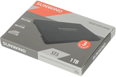 Накопитель SSD SunWind 1 ТБ ST3 2.5&quot; SATA-III (SWSSD001TS2T)