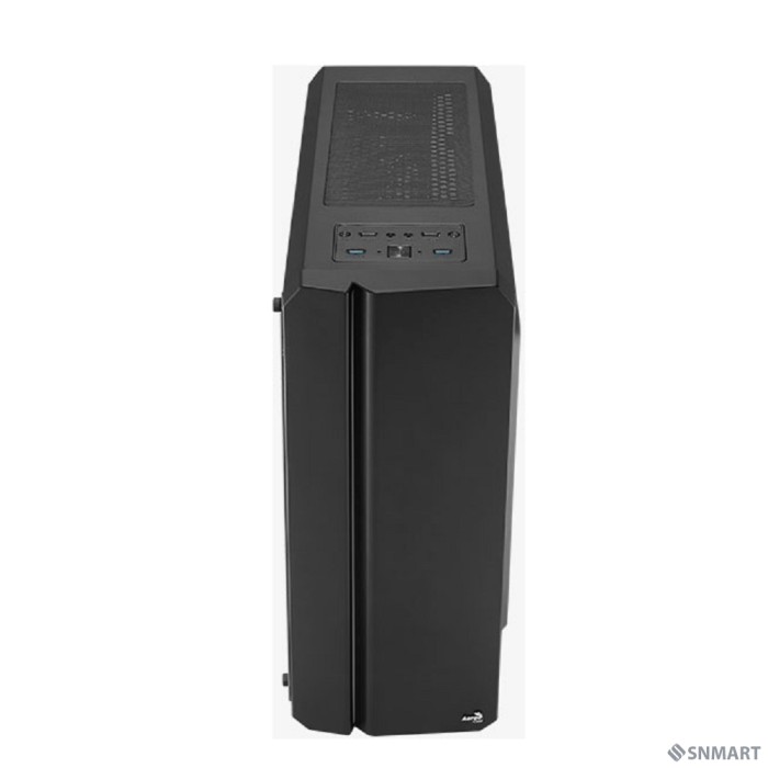 Корпус MidiTower AEROCOOL GENESIS-G-BK-V2 black (ATX, без БП, FRGB, 2xUSB2.0+USB3.2) (4711099473892)