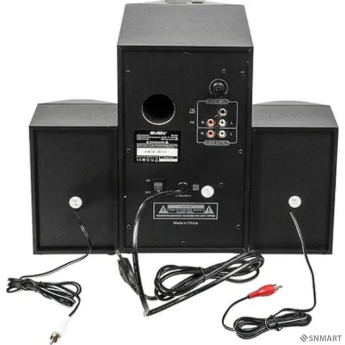 SVEN MS-304 черный [~ 230 В, 50 Гц, сабвуфер: 159х 272 х 245, вес 3,3]