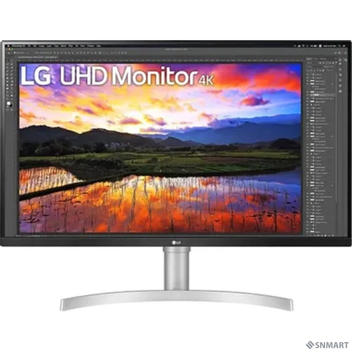 LCD LG 31.5'' 32UN650-W [IPS 3840x2160 75Hz 5ms 350cd 1000:1 10bit(8bit+FRC) 178/178 HDR10 2xHDMI2.0 DisplayPort1.4 FreeSync 5Wx2 VESA]