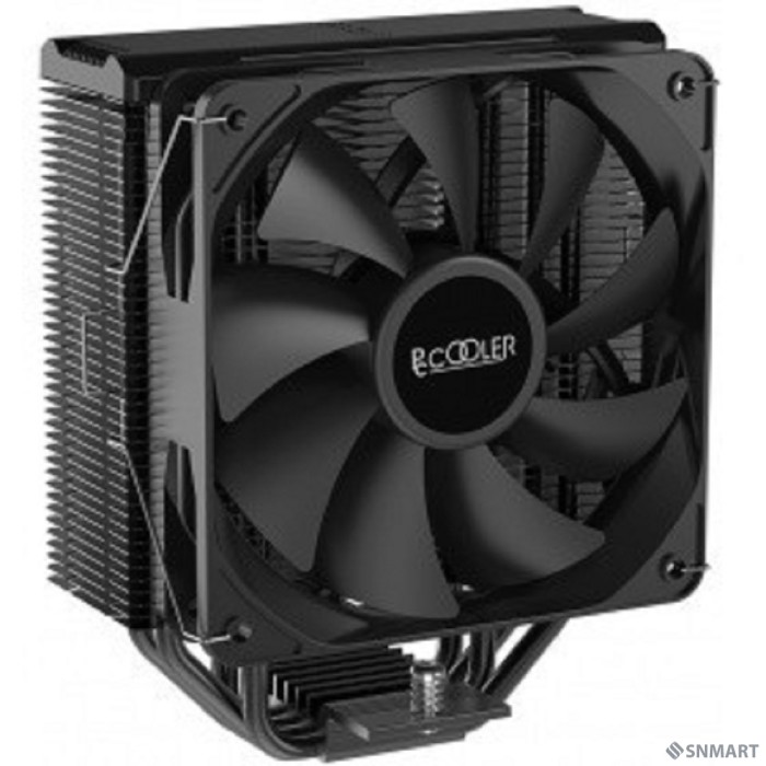 PCCooler Paladin EX400 S115X/1200/1700/AM4 (TDP 180W, 120mm PWM FAN, 4 тепловые трубки 6мм, 800-1800RPM, 28,6dBa)