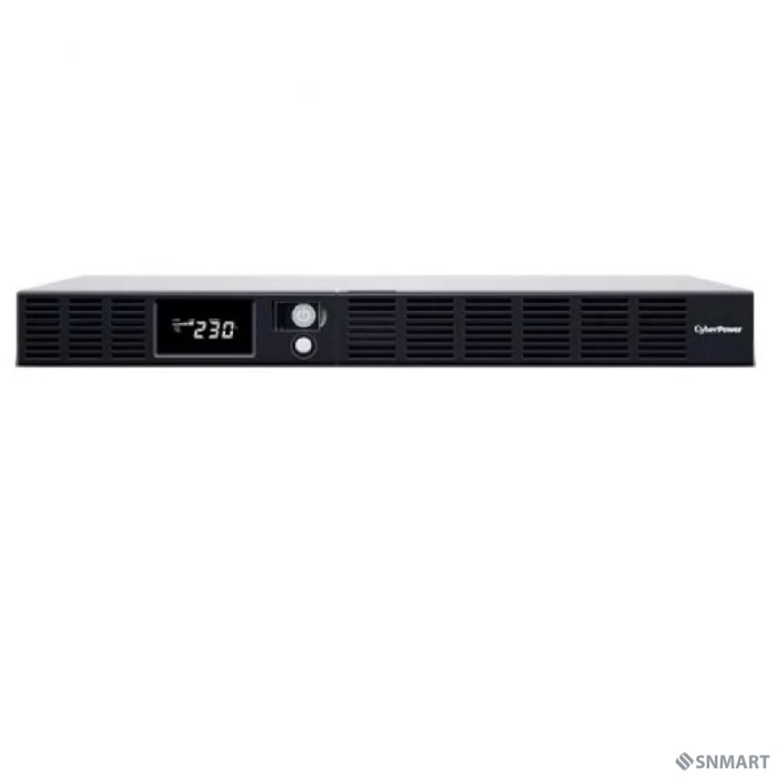 CyberPower OR1500ERM1U ИБП [Line-Interactive, 1500VA/900W USB/RS-232/SNMPslot /RJ11/45 (4+2 IEC С13), 6В/9 Ач х 4]