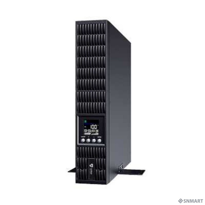 Сайбер Электро ИБП ЭКСПЕРТ-3000Р [Онлайн, стойка/на пол, 3000ВА/2700Вт USB/RS-232/SNMP Slot/EPO (8 IEC С13);(1) C19 (12В /9Ач х6) 2U]