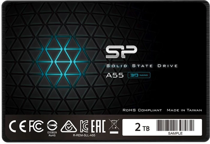 Накопитель SSD Silicon Power 2 ТБ Ace A55 2.5" SATA-III (SP002TBSS3A55S25)