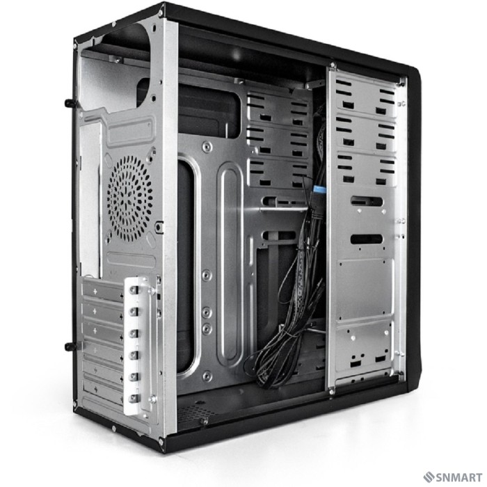 Exegate EX278394RUS Корпус Miditower Exegate CP-603 Black, ATX, <без БП>, 2*USB+2*USB3.0, Audio