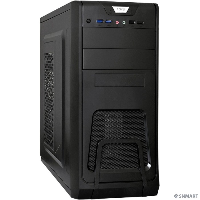 Exegate EX278394RUS Корпус Miditower Exegate CP-603 Black, ATX, <без БП>, 2*USB+2*USB3.0, Audio