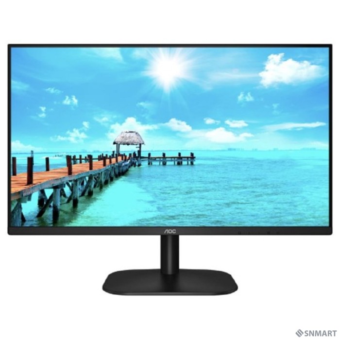 LCD AOC 27" 27B2H черный [IPS 1920x1080 75Hz 7ms 178/178 250cd 20M:1 HDMI1.4]
