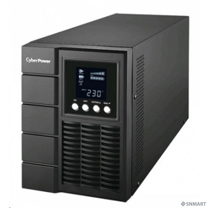 CyberPower OLS1000E ИБП [Online, Tower, 1000VA/900W USB/RS-232/SNMPslot (4 IEC С13) NEW, 12В/7 Ач х 3]