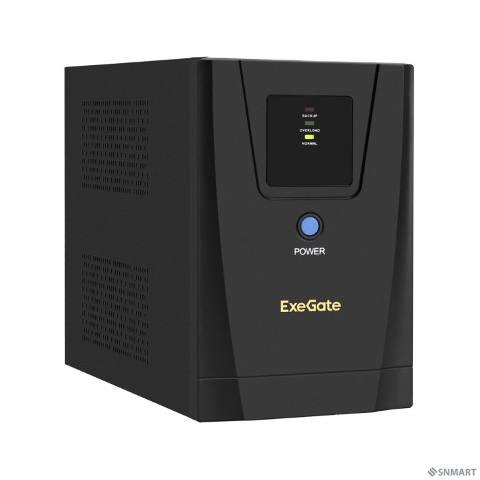 Exegate EP285504RUS ИБП ExeGate SpecialPro UNB-1600.LED.AVR.C13.RJ.USB <1600VA/950W, LED, AVR, 6*IEC-C13, RJ45/11, USB, Black>