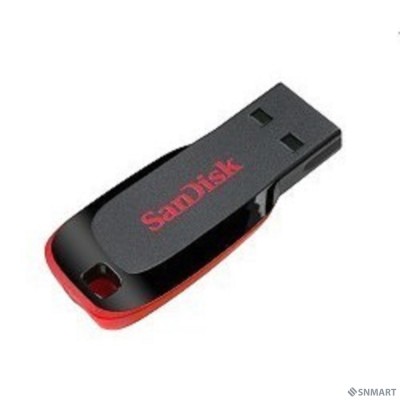 SanDisk USB Drive 16Gb Cruzer Blade SDCZ50-016G-B35 [USB2.0, Black-Red]