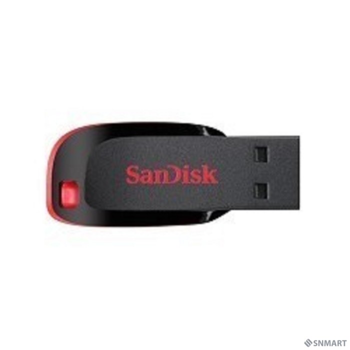 SanDisk USB Drive 16Gb Cruzer Blade SDCZ50-016G-B35 [USB2.0, Black-Red]