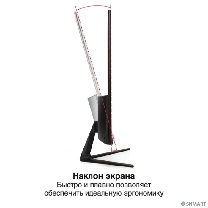 LCD ExeGate 24.5" EH1500A SmartView черный [IPS 1920x1080 75Hz 5ms 250cd 1000:1 178/178 D-Sub HDMI DisplayPort] [EX297308RUS]