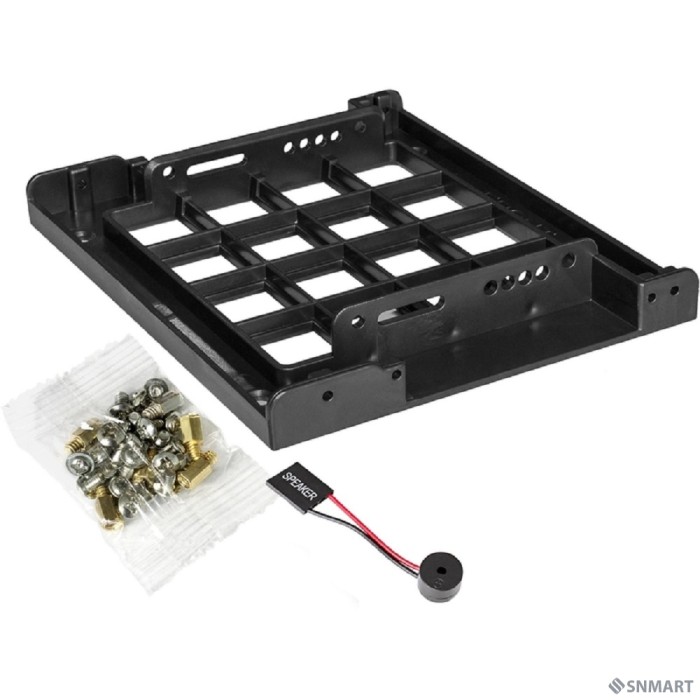 Exegate EX280385RUS Корпус Miditower Exegate CP-604 Black, ATX, <без БП>, 2*USB, Audio