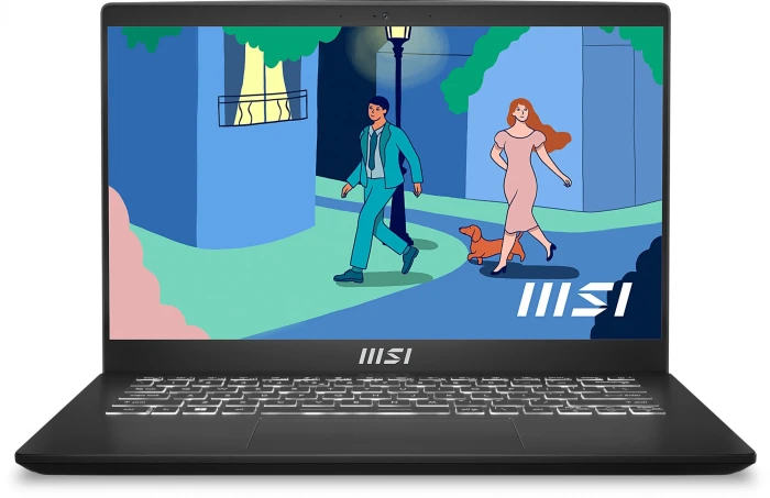 Ноутбук MSI Modern 14 C7M-048US Ryzen 7 7730U 16ГБ SSD 512ГБ AMD Radeon 14" IPS FHD Windows 11 Home Multi Language черный (9S7-14JK12-048)