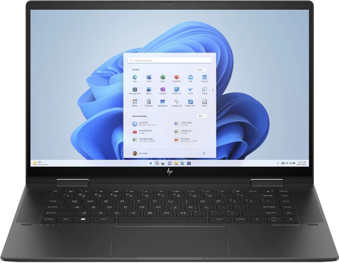Ноутбук HP Envy x360 15-fh0003ci Ryzen 5 7530U 16ГБ SSD 1ТБ AMD Radeon 15.6" IPS Touch FHD Windows 11 Home черный (8F919EA)