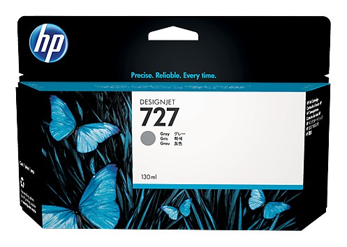Картридж струйный HP 727 B3P24A серый (130мл) для HP DJ T920/T1500