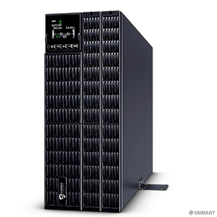 Сайбер Электро ИБП ЭКСПЕРТ-II-6000P [Онлайн, Стойка/На пол, 6000ВА/6000Вт USB/RS-232/SNMP Slot/EPO/Relay/ByPass, 4х С13/ 4х C19/ 1х Клеммная колодка, (12В /7Ач. х 16) 4U]