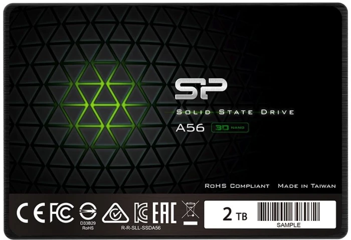 Накопитель SSD Silicon Power 2 ТБ Ace A56 2.5" SATA-III (SP002TBSS3A56A25)