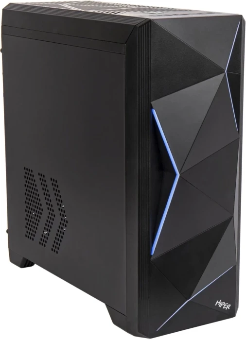 Компьютерный корпус Hiper A68 черный без БП mATX