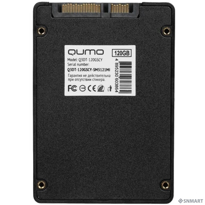 QUMO SSD 120GB Novation TLC Q3DT-120GSCY [SATA3.0]