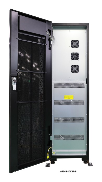 Источник бесперебойного питания Powercom VGD-II-10K33 10000Вт 10000ВА черный