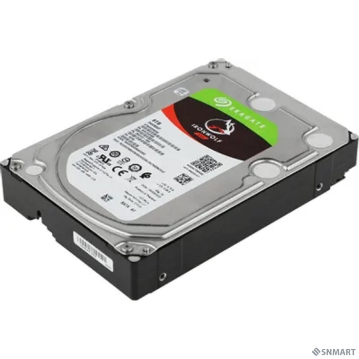 8TB Seagate IronWolf (ST8000VN004) [SATA 6.0Gb/s, 7200 rpm, 256mb buffer, 3.5",для NAS]
