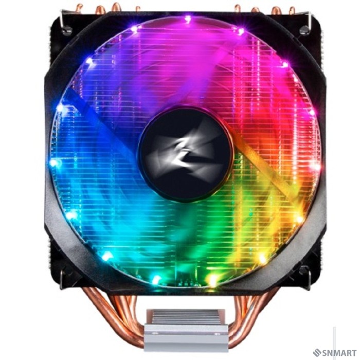Cooler Zalman CNPS9X Optima RGB Soc-AM4/1151/1200 4-pin 16-26dB Al+Cu 180W 594gr LED Ret